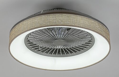 Rabalux 5420 Benicio LED Stropní svítidlo s ovladačem | Variabilní | Stmívatelné | 35W | Bílá | Šedá