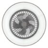 Rabalux 5420 Benicio LED Stropní svítidlo s ovladačem | Variabilní | Stmívatelné | 35W | Bílá | Šedá