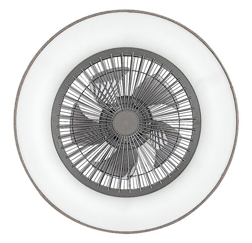 Rabalux 5420 Benicio LED Stropní svítidlo s ovladačem | Variabilní | Stmívatelné | 35W | Bílá | Šedá