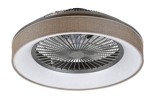 Rabalux 5420 Benicio LED Stropní svítidlo s ovladačem | Variabilní | Stmívatelné | 35W | Bílá | Šedá