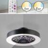 Rabalux 5420 Benicio LED Stropní svítidlo s ovladačem | Variabilní | Stmívatelné | 35W | Bílá | Šedá