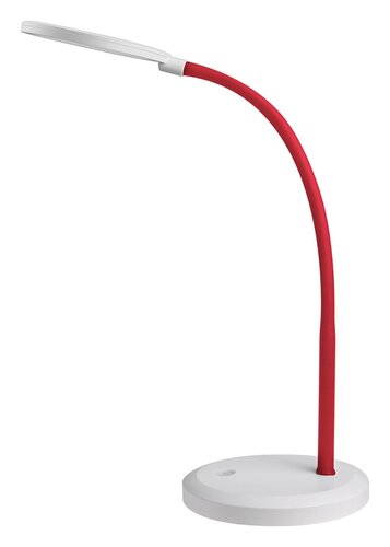 Rabalux 5430 Timothy LED Moderní stolní lampička | Přírodní bílá | Stmívatelné | 75W | Červená
