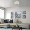 Rabalux 5540 Damien Smart LED Stropní svítidlo s ovladačem | Variabilní | Stmívatelné | 24W | Bílá