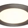 Rabalux 5573 Lois LED Přisazené stropní svítidlo | Teplá bílá | 6W | Bílá | Chrom | Kov