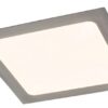 Rabalux 5583 Lois LED Přisazené stropní svítidlo | Teplá bílá | 18W | Bílá | Chrom | Kov