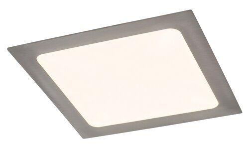 Rabalux 5583 Lois LED Přisazené stropní svítidlo | Teplá bílá | 18W | Bílá | Chrom | Kov