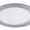 Rabalux 5585 Lois LED Přisazené stropní svítidlo | Přírodní bílá | 12W | Bílá | Chrom | Kov