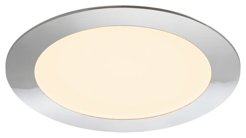 Rabalux 5589 Lois LED Přisazené stropní svítidlo | Teplá bílá | 12W | Bílá | Chrom | Kov