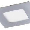 Rabalux 5590 Lois LED Přisazené stropní svítidlo | Teplá bílá | 3W | Chrom | Kov | Šedá | 8