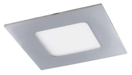 Rabalux 5590 Lois LED Přisazené stropní svítidlo | Teplá bílá | 3W | Chrom | Kov | Šedá | 1
