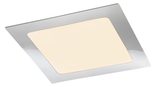 Rabalux 5590 Lois LED Přisazené stropní svítidlo | Teplá bílá | 3W | Chrom | Kov | Šedá | 2