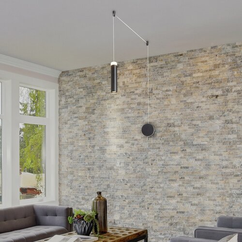Rabalux 5640 Andromeda LED Moderní stropní svítidlo | Teplá bílá | 7W | Černá