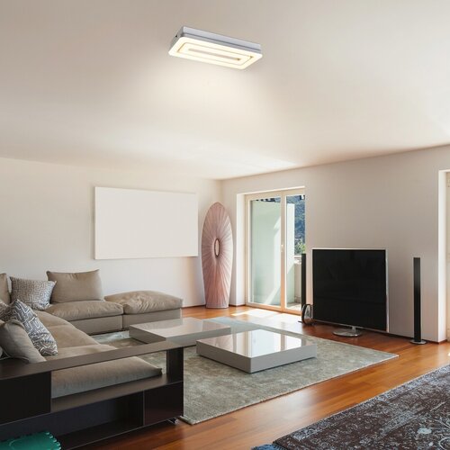 Rabalux 5648 Alana LED Moderní stropní svítidlo | Teplá bílá | 40W | Bílá