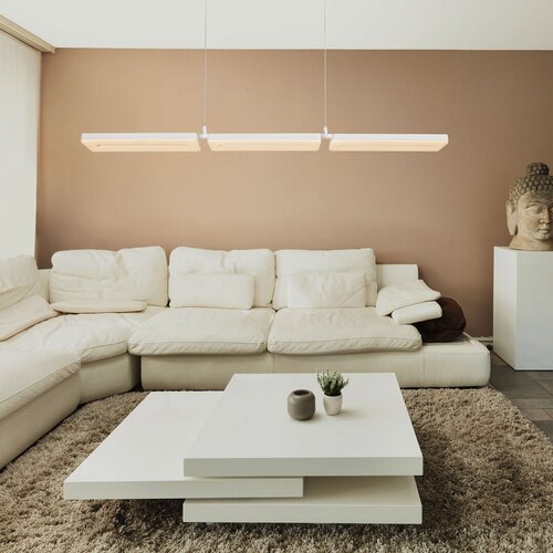 Rabalux 5649 Alana LED Moderní stropní svítidlo | Teplá bílá | 48W | Bílá