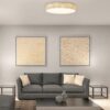 Rabalux 5683 Artemis LED Moderní stropní svítidlo | Teplá bílá | 24W | Barevný kov | Zlatá