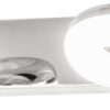 Rabalux 5717 Beata LED Vnitřní osvětlení | Přírodní bílá | 10W | Bílá | Chrom | Kov | 7