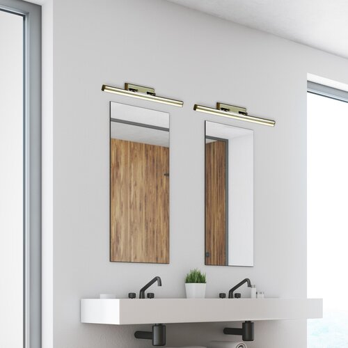 Rabalux 5729 Silas LED Vnitřní osvětlení | Přírodní bílá | 18W | Barevný kov | Bílá | Bronz