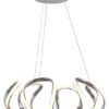 Rabalux 5770 Palmira LED Moderní stropní svítidlo | Teplá bílá | 38W | Chrom | Kov