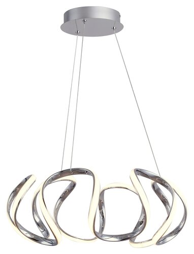 Rabalux 5770 Palmira LED Moderní stropní svítidlo | Teplá bílá | 38W | Chrom | Kov