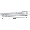 Rabalux 5787 Abbey LED Vnitřní osvětlení | Přírodní bílá | 2x5W | Chrom | Kov