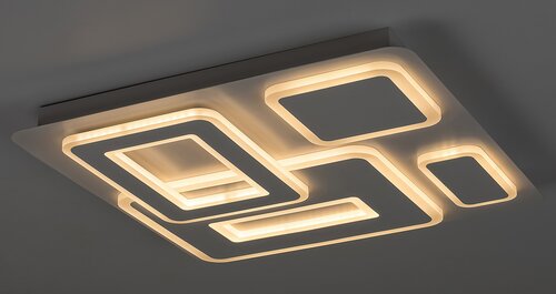 Rabalux 5859 Montelle LED Stropní svítidlo s ovladačem | Variabilní | Stmívatelné | 56W | Bílá