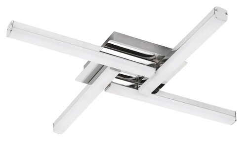 Rabalux 5896 Antonia LED Vnitřní osvětlení | Přírodní bílá | 24W | Bílá | Chrom | Kov