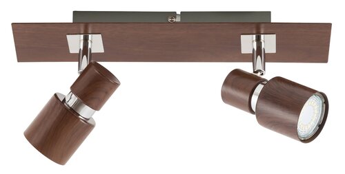 Rabalux 6006 Merkur Vnitřní osvětlení | GU10 | Dřevo | Hnědá