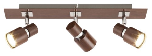 Rabalux 6007 Merkur Vnitřní osvětlení | GU10 | Dřevo | Hnědá