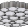 Rabalux 6039 Andela LED Moderní stropní svítidlo | Přírodní bílá | Stmívatelné | 48W | Kov | Stříbrná | 7