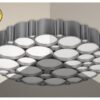 Rabalux 6039 Andela LED Moderní stropní svítidlo | Přírodní bílá | Stmívatelné | 48W | Kov | Stříbrná | 8