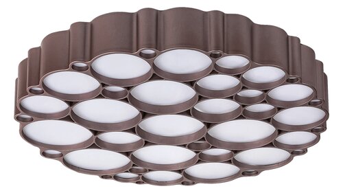 Rabalux 6040 Andela LED Moderní stropní svítidlo | Přírodní bílá | Stmívatelné | 48W | Hnědá