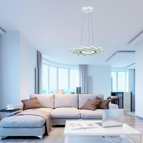 Rabalux 6210 Felicity LED Moderní stropní svítidlo | Přírodní bílá | 30W | Bílá | 6