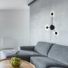 Rabalux 6259 Amadeo LED Moderní nástěnní svítidlo | Přírodní bílá | 10W | Černá