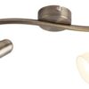 Rabalux 6307 Soma Klasická bodovka | E14 | Barevný kov | Bílá | Bronz