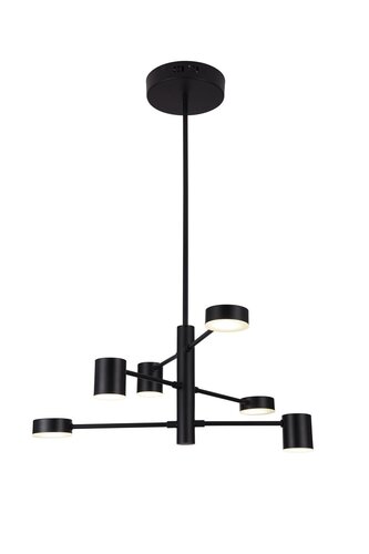 Rabalux 6355 Solomon LED Moderní stropní svítidlo | Přírodní bílá | 30W | Černá