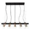 Rabalux 6430 Raven LED stropní svítidlo | Teplá bílá | 25W | Barevný kov | Zlatá