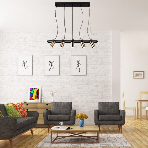 Rabalux 6430 Raven LED stropní svítidlo | Teplá bílá | 25W | Barevný kov | Zlatá