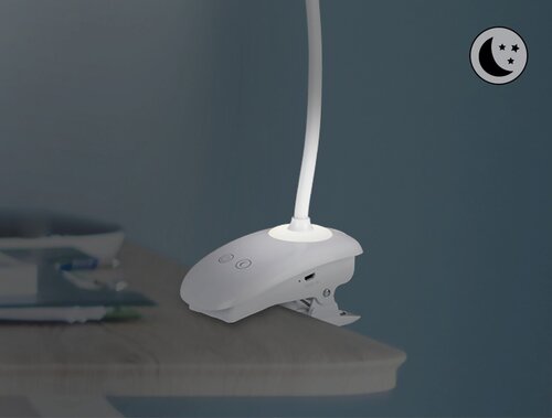Rabalux 6448 Harris LED Dětská stolní lampička | Přírodní bílá | Stmívatelné | 4W | Bílá