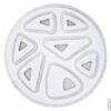 Rabalux 6450 Kolmio LED Stropní svítidlo s ovladačem | Variabilní | 5,4W | Bílá