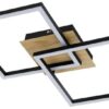 Rabalux 6589 Ashton LED Moderní stropní svítidlo | Teplá bílá | 24W | Bílá | Černá