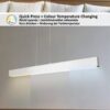 Rabalux 6670 Tithania LED Moderní stropní svítidlo | Variabilní | Stmívatelné | 24W | Bílá