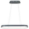 Rabalux 6679 Athos LED Moderní stropní svítidlo | Přírodní bílá | 84W | Šedá