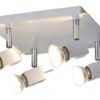 Rabalux 6760 Agata LED Vnitřní osvětlení | Teplá bílá | 5W | Kov