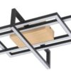 Rabalux 6814 Ashton LED Moderní stropní svítidlo | Teplá bílá | Stmívatelné | 35W | Bílá | Černá
