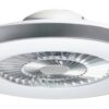 Rabalux 6858 Dalfon LED Moderní stropní svítidlo | Variabilní | Stmívatelné | 40W | Bílá | Kov | Stříbrná