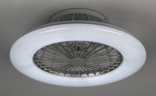Rabalux 6859 Dalfon LED Moderní stropní svítidlo | Variabilní | Stmívatelné | 30W | Bílá | Kov | Stříbrná
