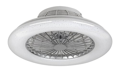 Rabalux 6859 Dalfon LED Moderní stropní svítidlo | Variabilní | Stmívatelné | 30W | Bílá | Kov | Stříbrná