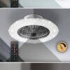 Rabalux 6859 Dalfon LED Moderní stropní svítidlo | Variabilní | Stmívatelné | 30W | Bílá | Kov | Stříbrná