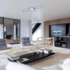 Rabalux 6869 Thabita LED Stropní svítidlo s ovladačem | Variabilní | Stmívatelné | 5,4W | Bílá | Chrom | Kov