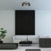 Rabalux 6905 Aztec LED Moderní stropní svítidlo | Přírodní bílá | 40W | Bílá | Černá